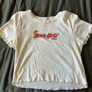 Kids Cream Graphic T-Shirt
